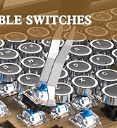 Retro Typewriter Keyboard Wireless Mechanical Keyboard, 83-Key Blue Switches Bluetooth 5.0 Vintag...