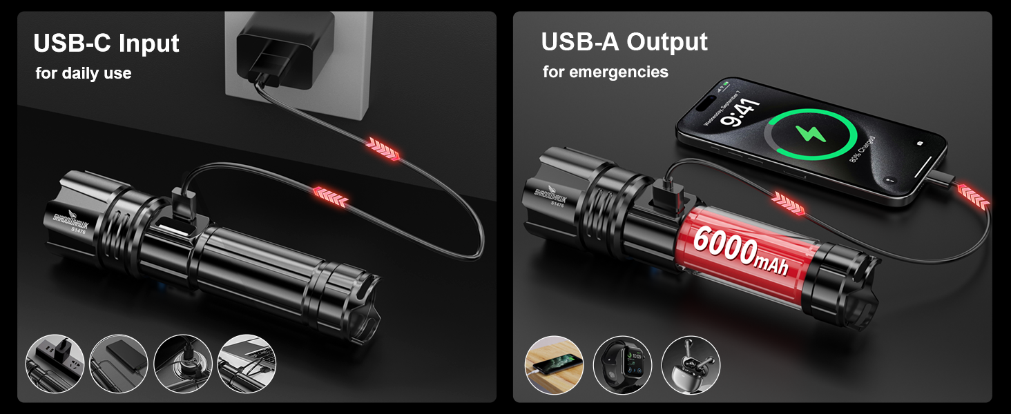 flashlight rechargeable