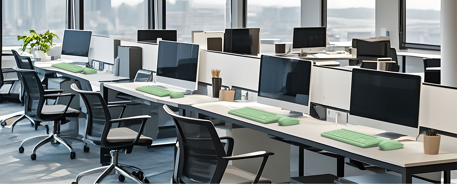 wireless keyboard and mouse Silent 2.4GHz Cordless Keyboard Mouse Combo