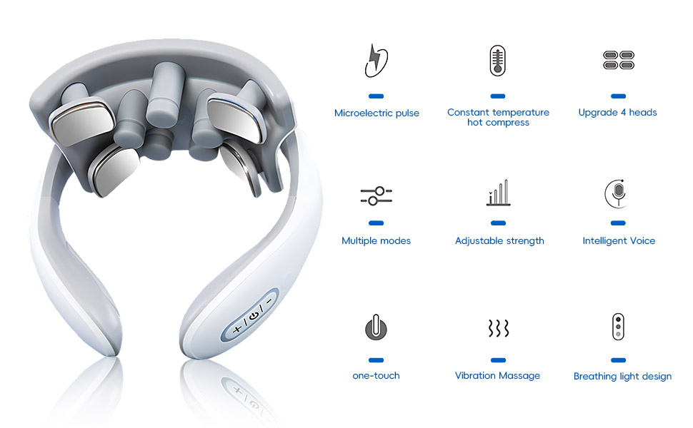 neck massager with heat