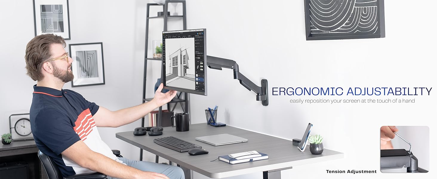 Powerful Pneumatic Height Adjustment