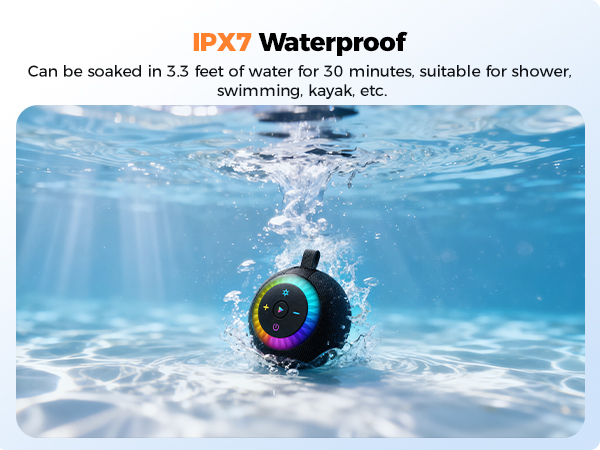 IPX7 Waterproof