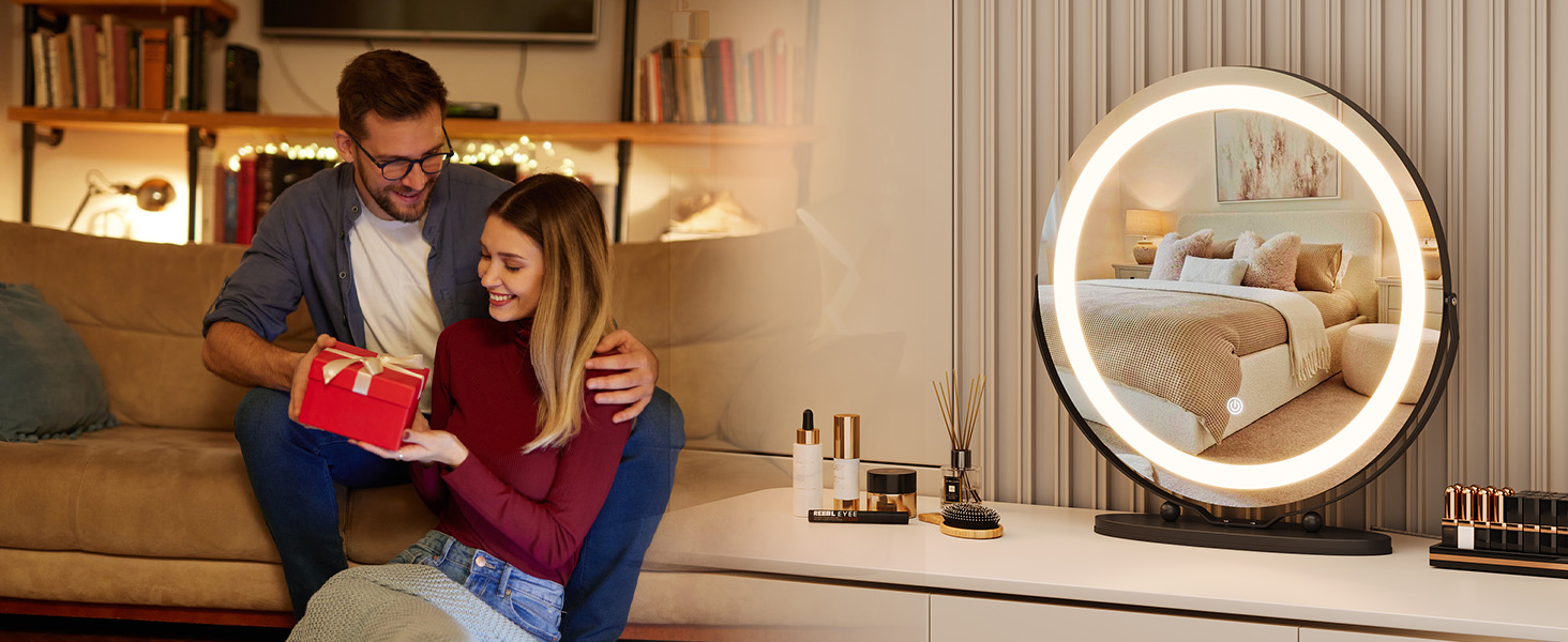 vanity mirror with light