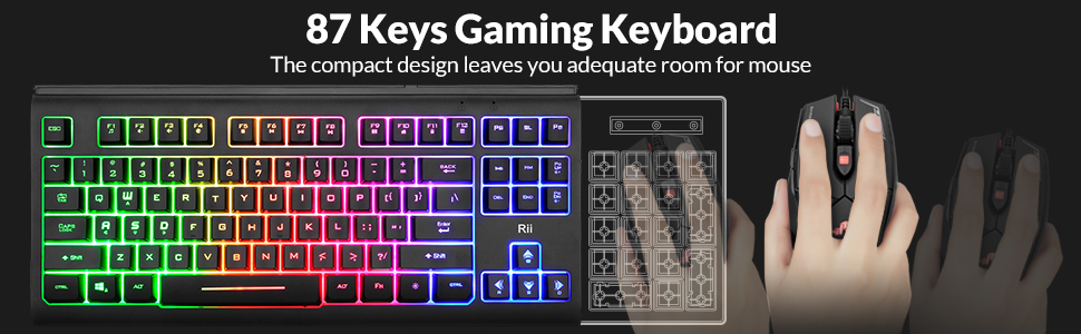 wired gaming keyboard , compact keyboard, rgb gaming keyboard