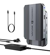 Thunderbolt 4 Hub, WAVLINK USB C Hub with Single 8K/ Dual 4K Display, 100w PD in, USB-A 3.2 Gen 2...