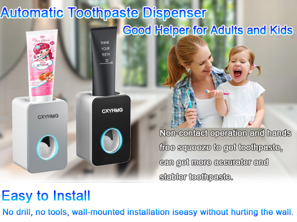 Automatic Toothpaste Dispenser for Kids