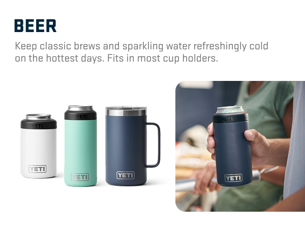 keep classic brews and sparkling water refreshingly cold.