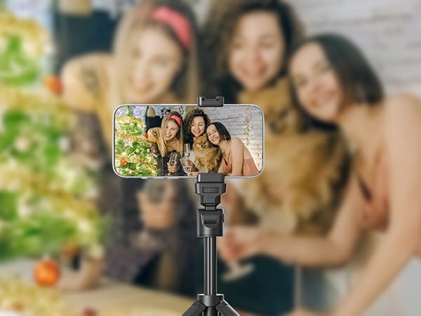 Selfie Phone Screen with Wireless Remote