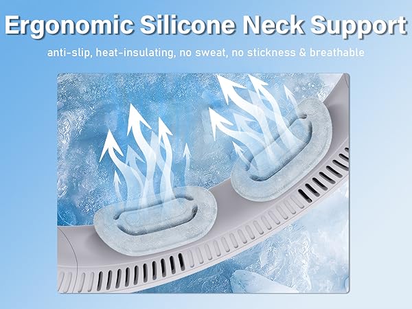 neck fan hot flashes