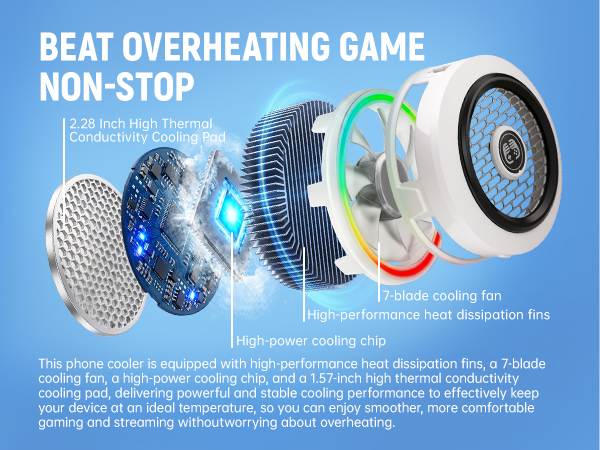 Phone Cooler for Gaming