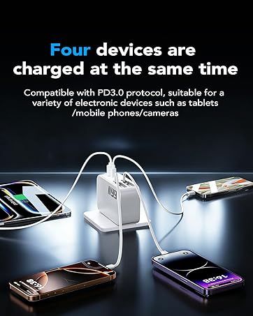 retractable type c charger