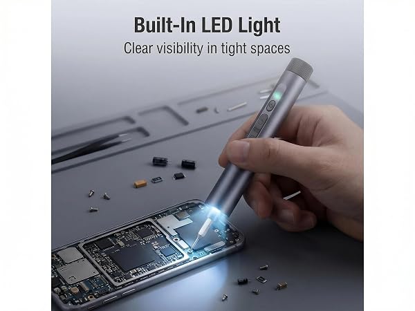Mini Electric Screwdriver light