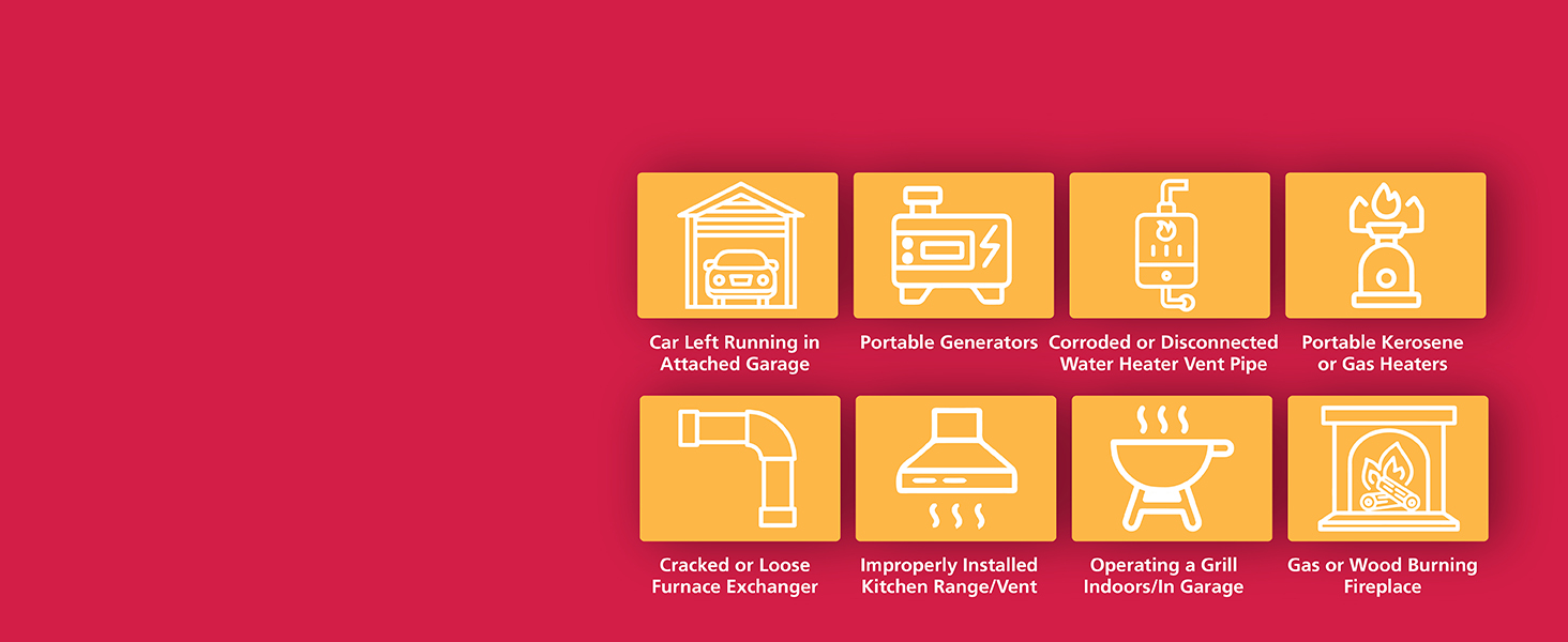 Kidde Smoke &amp; Carbon Monoxide Detector, Lithium Battery Powered, Combination Smoke &amp; CO Alarm