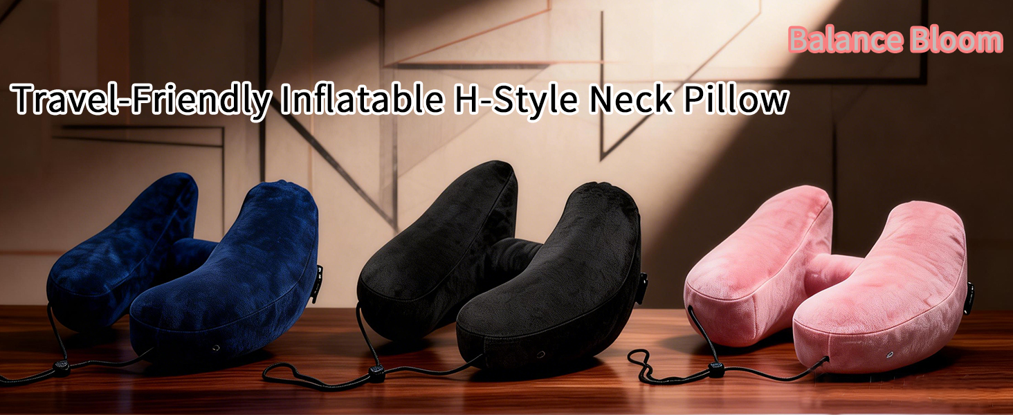 Inflatable H-Style Neck Pillow