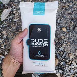 body wipes wipe wash hand sensitive skin aloe unscented fragrance free for men shower dude pill good