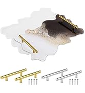Gartful Large Tray Resin Mold, Rectangle Agate Platter Mold, Epoxy Casting with 4PCS Metal Handle...