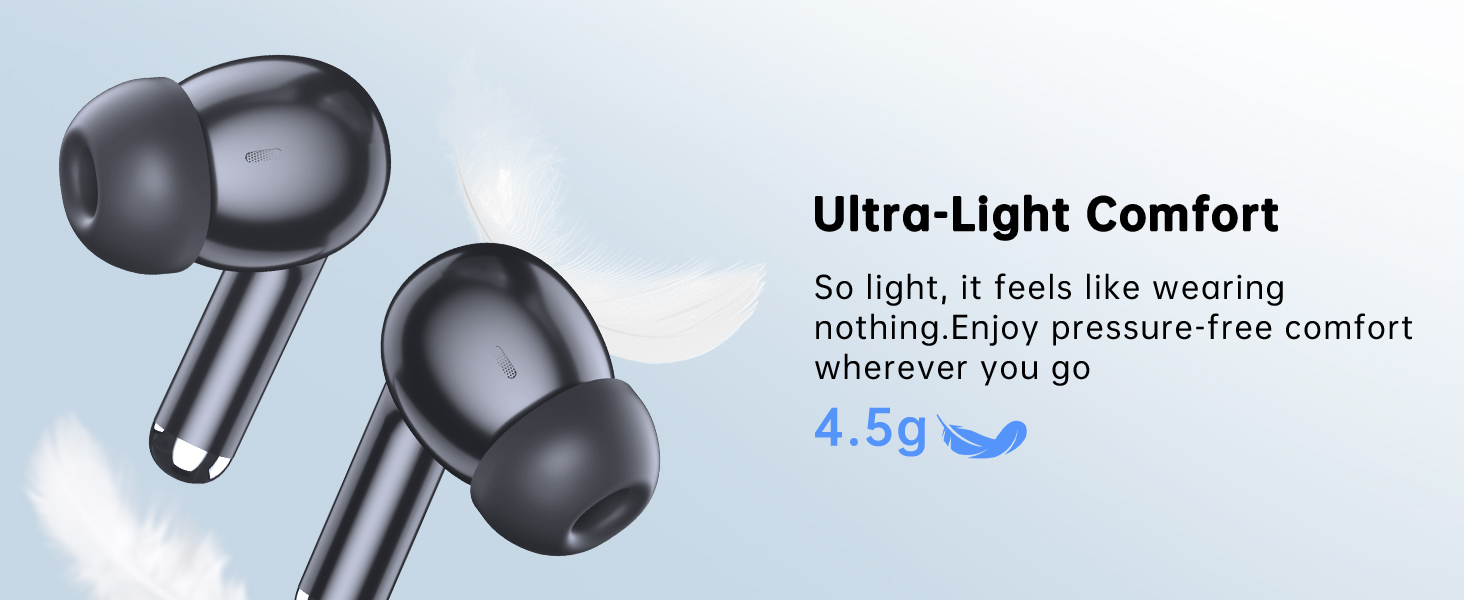 4.5g Lightweight Earbuds