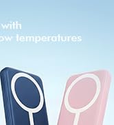 Two spoon-shaped objects with temperature indicators in blue and pink, displayed against light blue background with partial text visible at top.