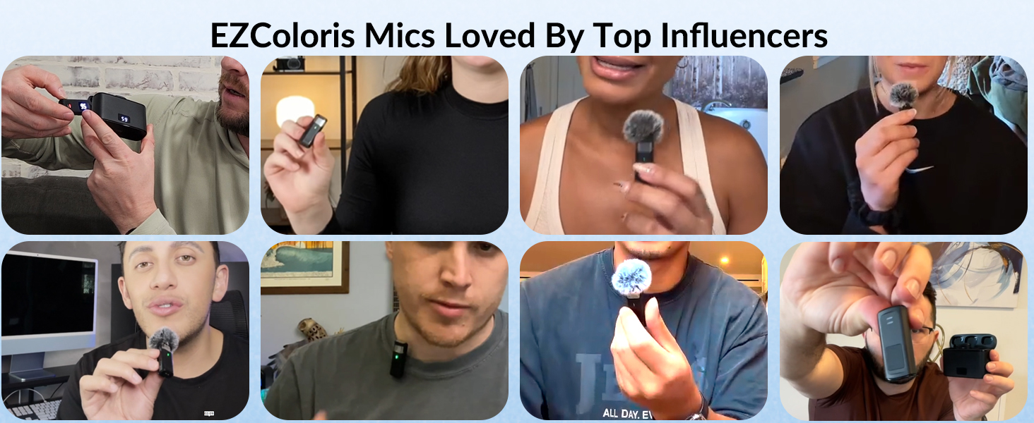 content creator microphone for influncers