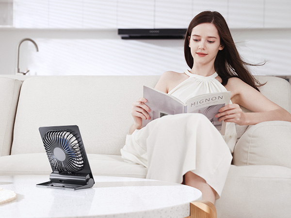 portable desk fan