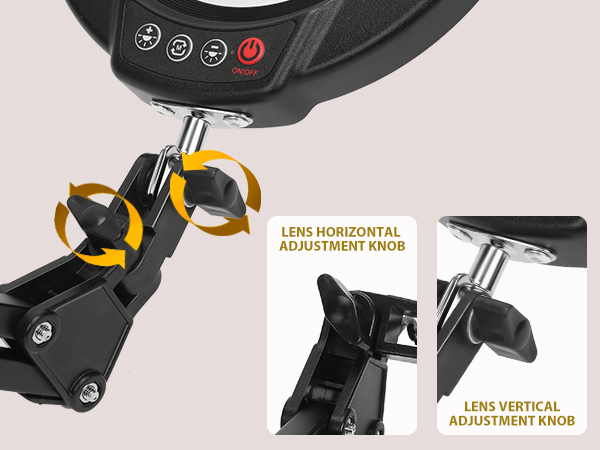 lighted magnifying glass