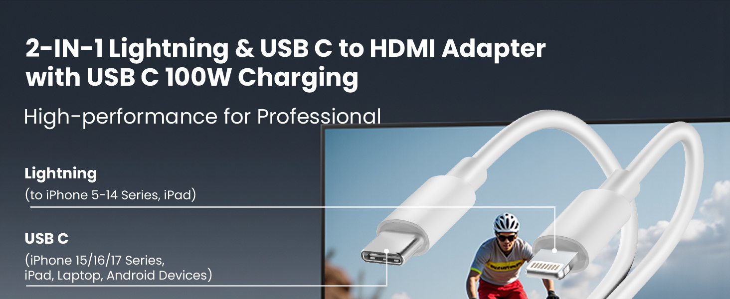 lightning to hdmi adapter