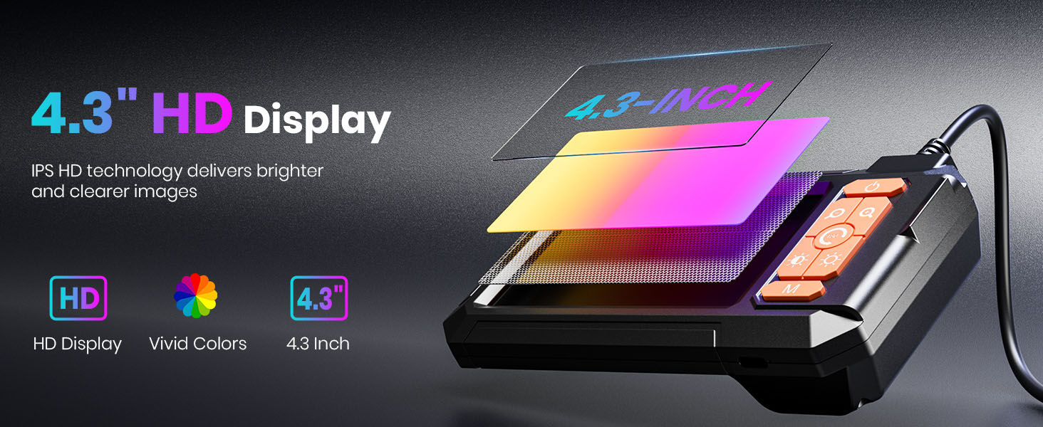 Endoscope Camera with Light