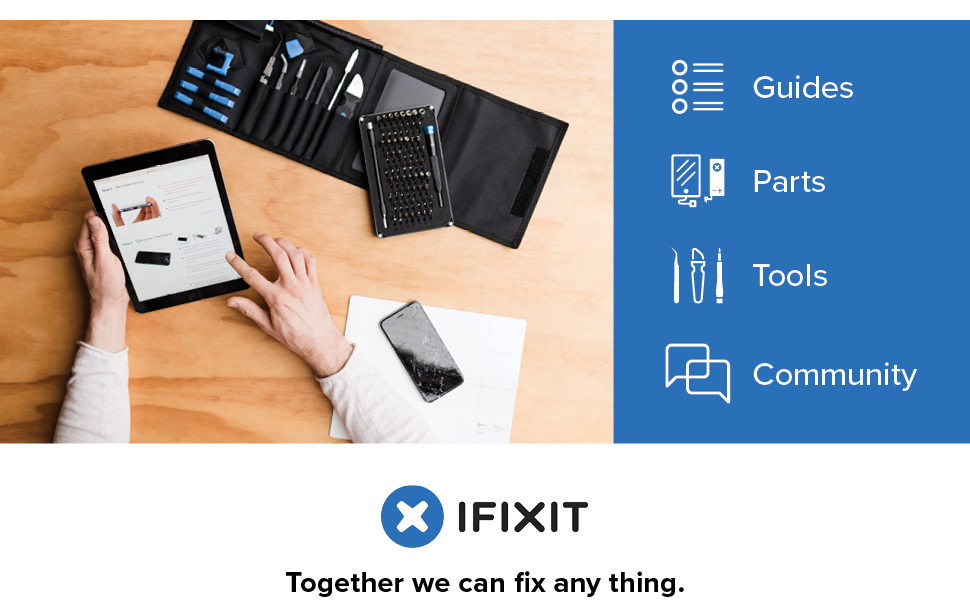 ifixit guides parts tools community