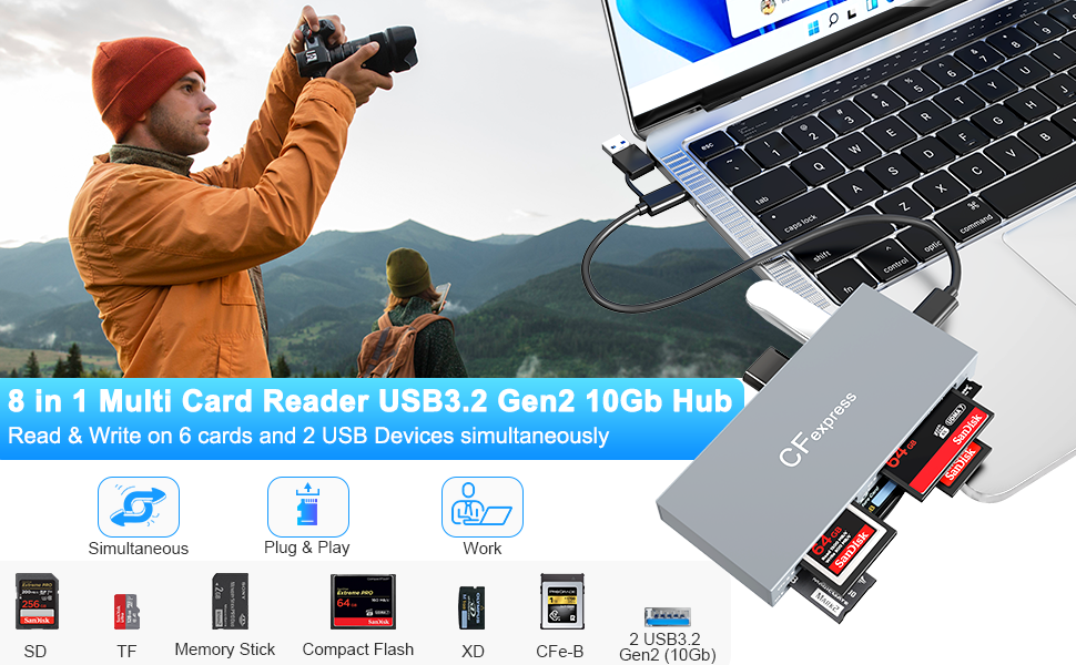 cfexpress type b card reader