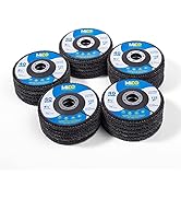 MIDO Professional Abrasive Flap Discs Angle Grinder 25PCS 40 Grit Zirconia Grinder Disc,4.5" x 7/...