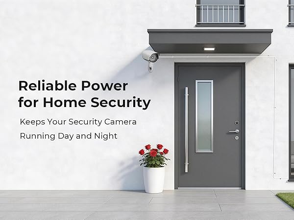 Reliable Power for Home Security