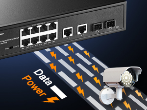 12-Port Gigabit PoE Switch