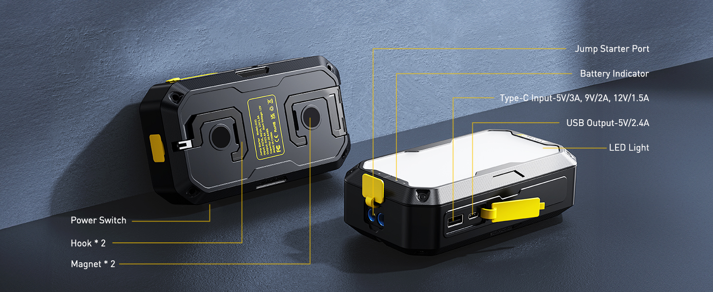 jumper box for car battery portable
