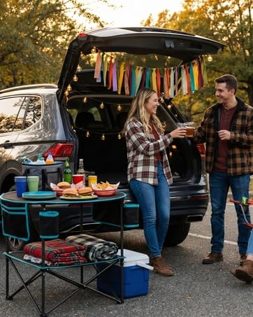 FUNDANGO All in One Tailgate Table