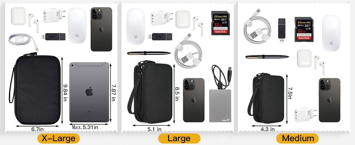 Electronic Accessories Storage Bag