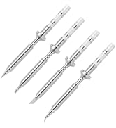 FEITA Mini Pencil Soldering Iron Tips Replacement for Pinecil Micro Soldering Iron, PTS200/TS100 ...
