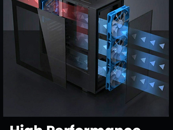 Zalman S6 ATX Mid Tower RGB Gaming PC Case