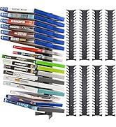 Funturbo Video Game Storage Wall Mount Game Case Holder, Metal Wall Mounted Media Storage Shelves...