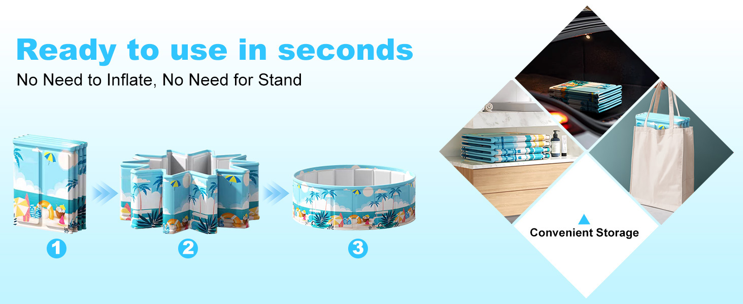 collapsible swimming pool
