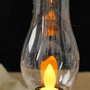 Led Vintage Kerosene Lamp Electronic Swing Candle