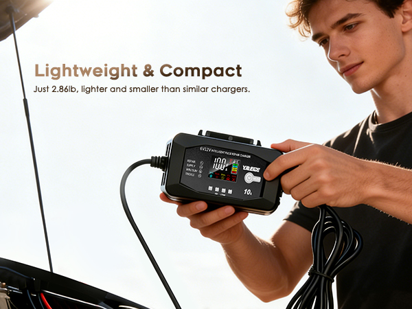 Battery Charger – Automatic Maintainer, Trickle Charger &amp;amp;amp; Desulfator