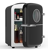 Electactic Mini Fridge for Bedroom, 4L/6 Cans Small Cosmetic Fridge for Skincare, Makeup &amp; Drink,...
