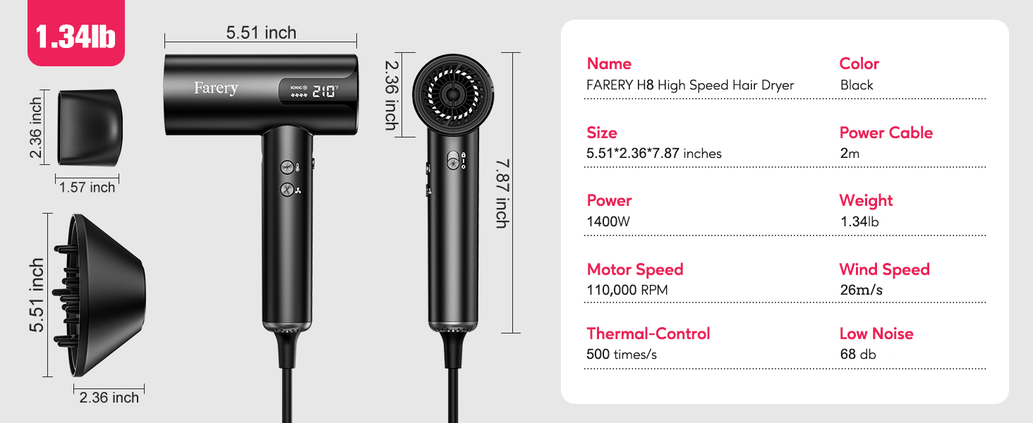 professional hair dryer