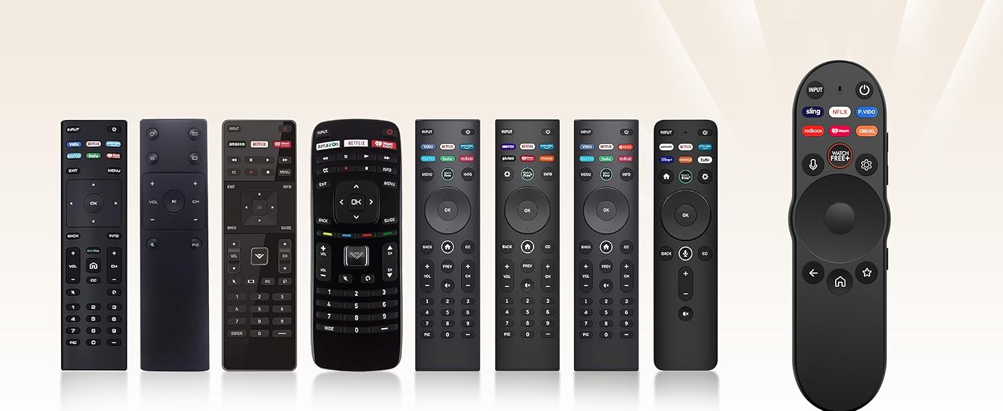 vizio replacement remote