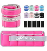 Adjustable Ankle Weights for Women Men 1/2/3/4/5/6/8/10/12/20 LBS 1 Pair Wrist Leg Arm Weights wi...