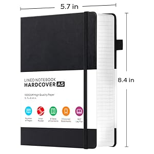 leather notebook
