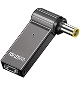 FASTelectric 100W PD USB Type C Female Input to DC 7.9mm x 5.5mm Power Charging Adapter for Lenov...