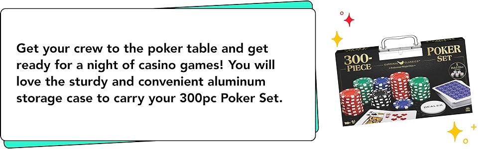 get your crew to the poker table and get ready for a night of casino games
