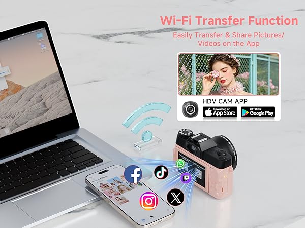 WIFI CONNECTION,4k point and shoot digital camera,travel camera 4k digital camera,compact camera