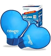 NEWGO Hand Ice Pack Golves for Pain Relief, 2 Pack Cold Gloves for Chemotherapy Neuropathy, FSA o...
